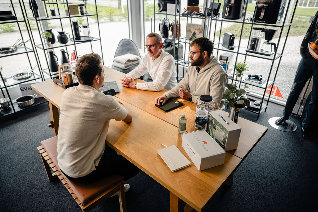 Møde og rådgivning hos Præsendo